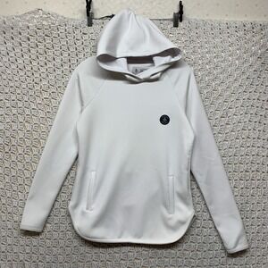 Original Penguin Hoodie Pullover Women's Size S White Long Sleeve Top